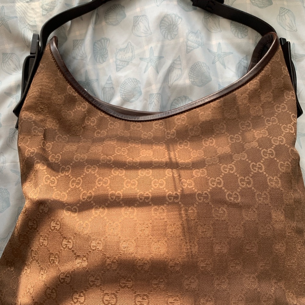 Gucci Large Brown Hobo Bag